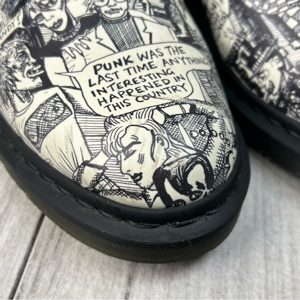 RARE NEW Dr. Martens 1461 Docs Mark Wigan Party People Mens Size 10 Wmns 11 - Picture 8 of 13